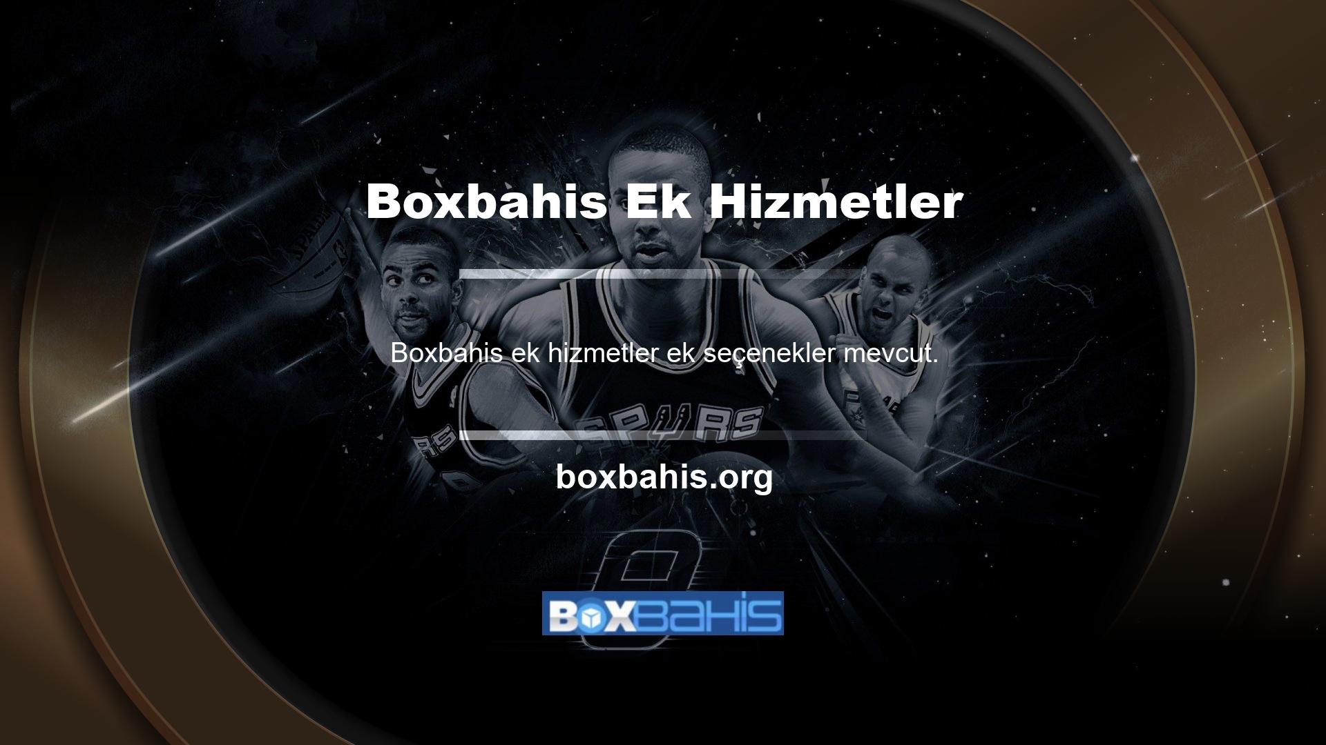 Daha geniş bir bonus yelpazesini keşfetmek için Boxbahis Casinoya kaydolarak mevcut bonusları ve bonus fırsatlarını keşfedebilirsiniz