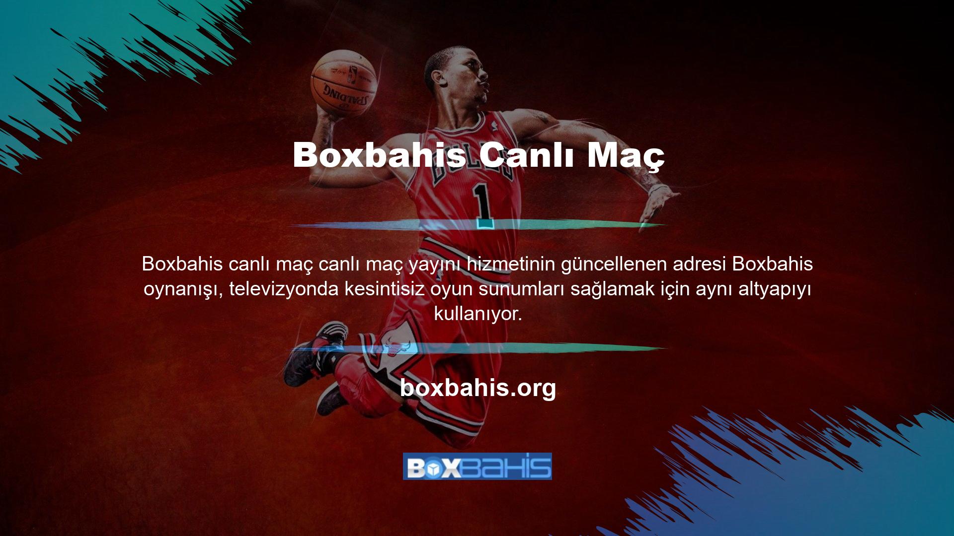 Boxbahis bahis sitesi, çeşitli spor ve oyunlara yönelik canlı hizmetler sunarak kullanıcıların kendi bahis kuponlarını oluşturmasına olanak tanır