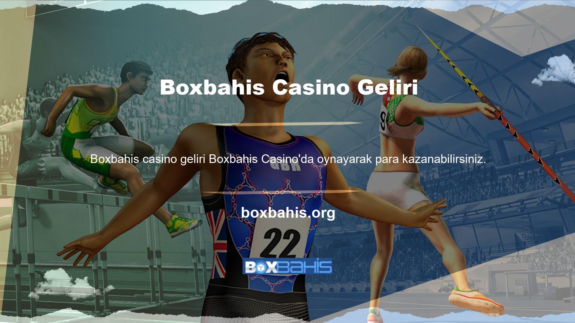 Yani, bahse girecek harika bir yer arıyorsanız, Boxbahis gidecek yerdir